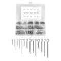 15 Kinds Stainless Steel Split-cotter Pins Assortment Kit M1 - M3 New