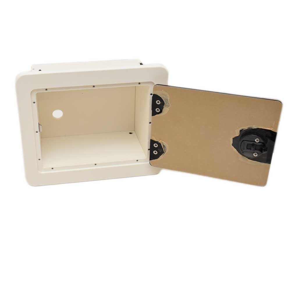 Parker Boat Console Glove Box 14 x 12 Inch Seafoam White by Parker
