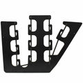 Fishing Rod Holder Panel Ranger Z520L Black by Ranger