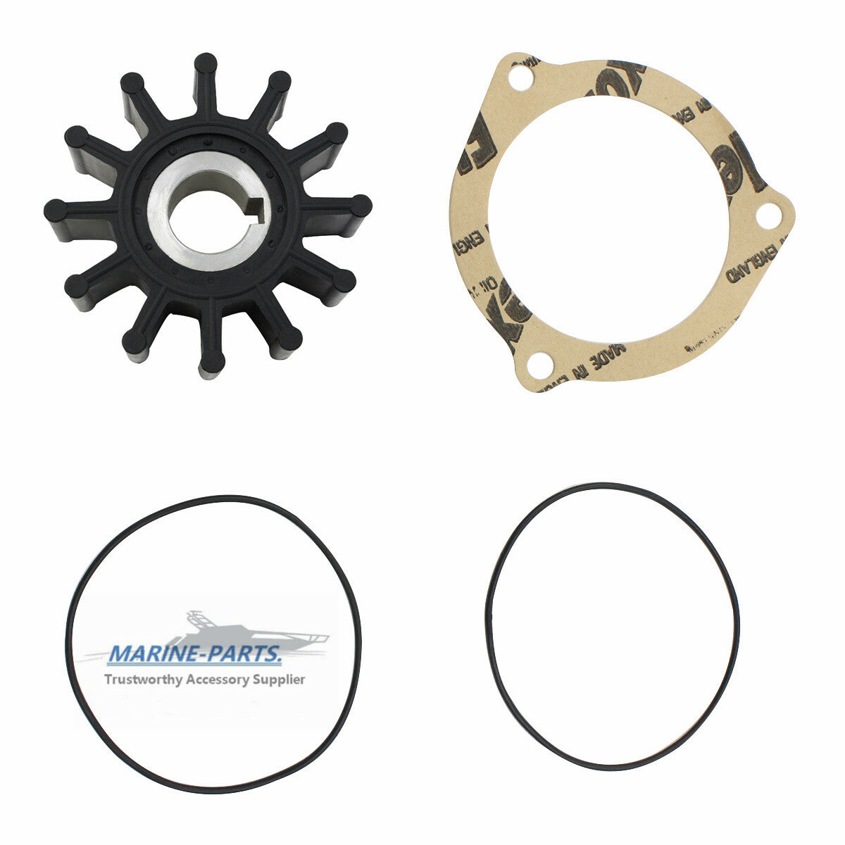 Raw Sea Water Pump Impeller Repair Kit Sherwood by Sherwood