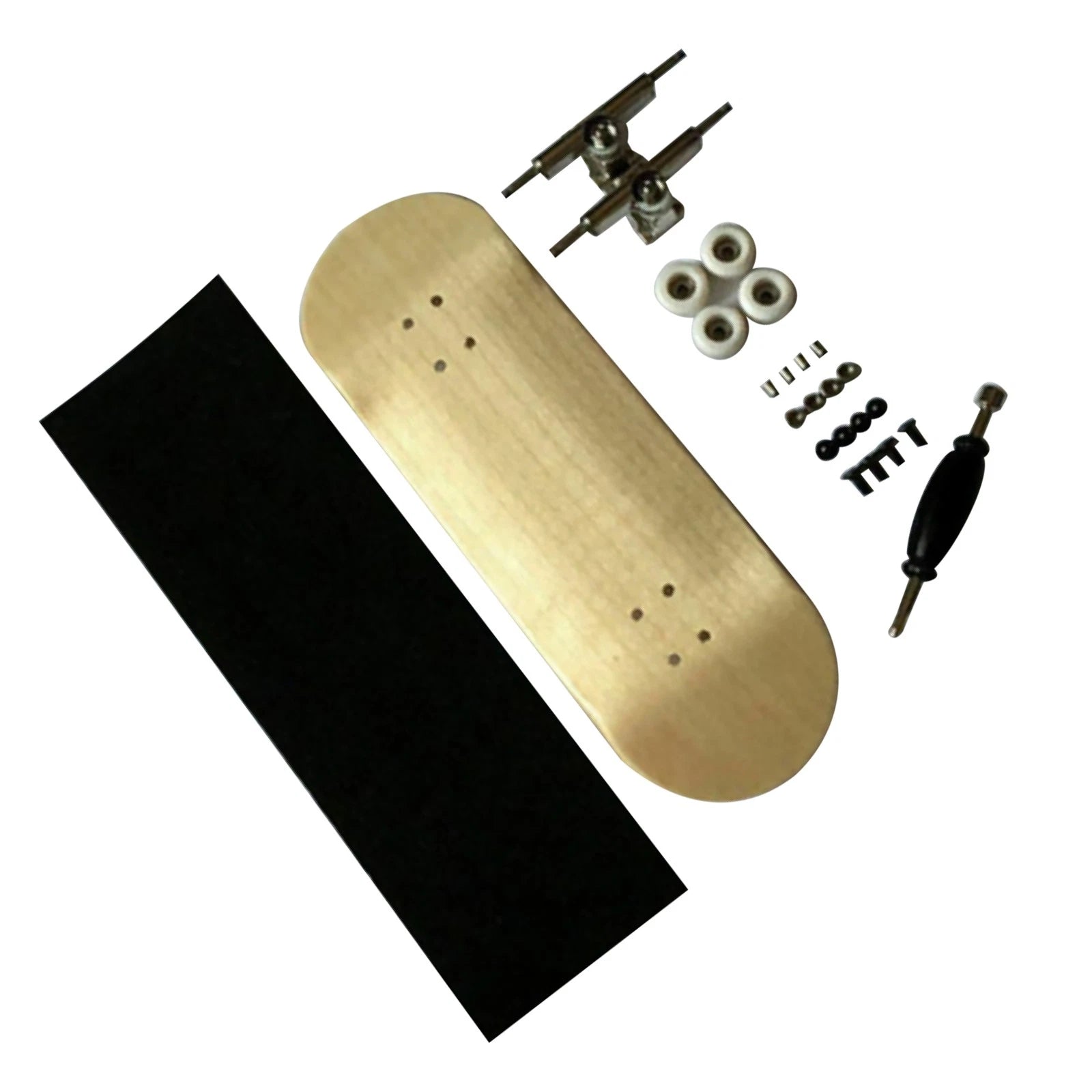 Basic Complete Wooden Maple Handmade Fingerboard Finger Skateboard