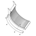 418647a1hb Concave, Front Helical (Small Grain)