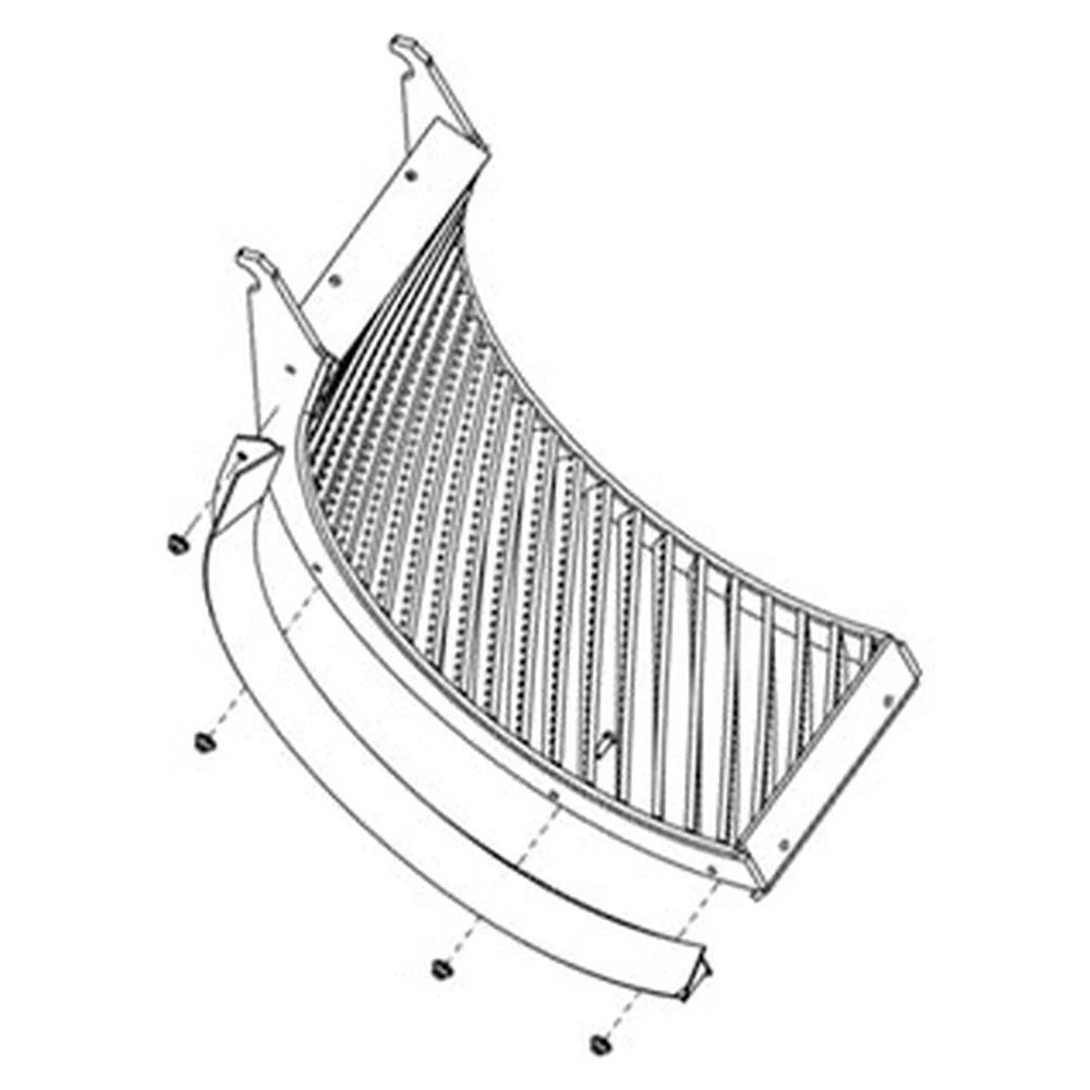 418647a1hb Concave, Front Helical (Small Grain)