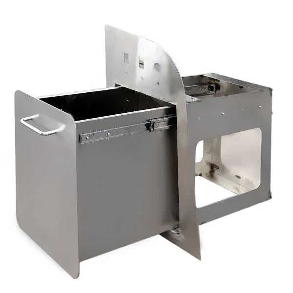 Avalon Boat Storage Drawer 126109 | 24 1/2 Inch Silver Stainless Steel