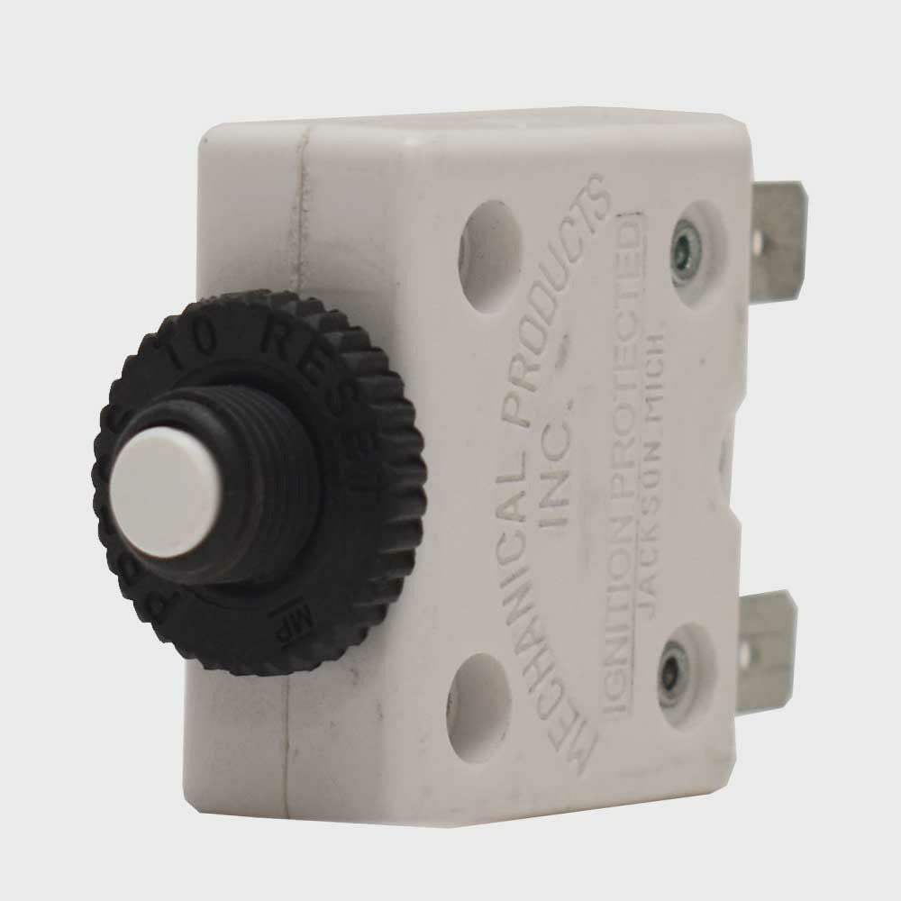 Mechanical Boat Push-to-Reset Circuit Breaker 15A by Mechanical