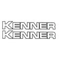 Vinyl Decal Tracker Kenner 129921 Black by Tracker