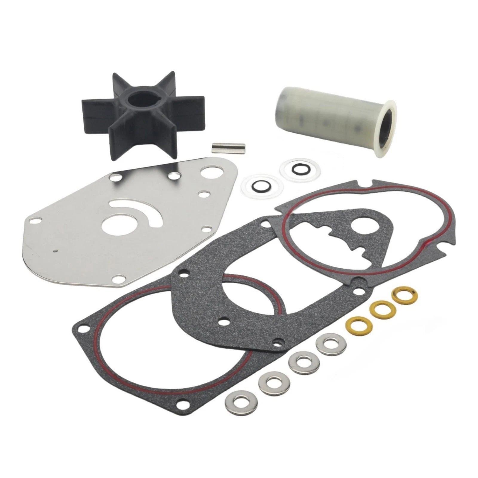 Water Pump Impeller Repair Kit for Mercury 50-60HP Models