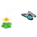 Fun Pet Electric Rotating Butterfly Toy For Cat Training Interactive