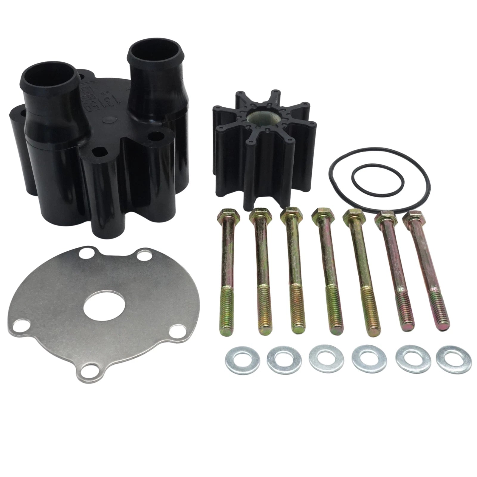 Sea Water Pump Impeller Kit With Housing Mercruiser Inboard Bravo