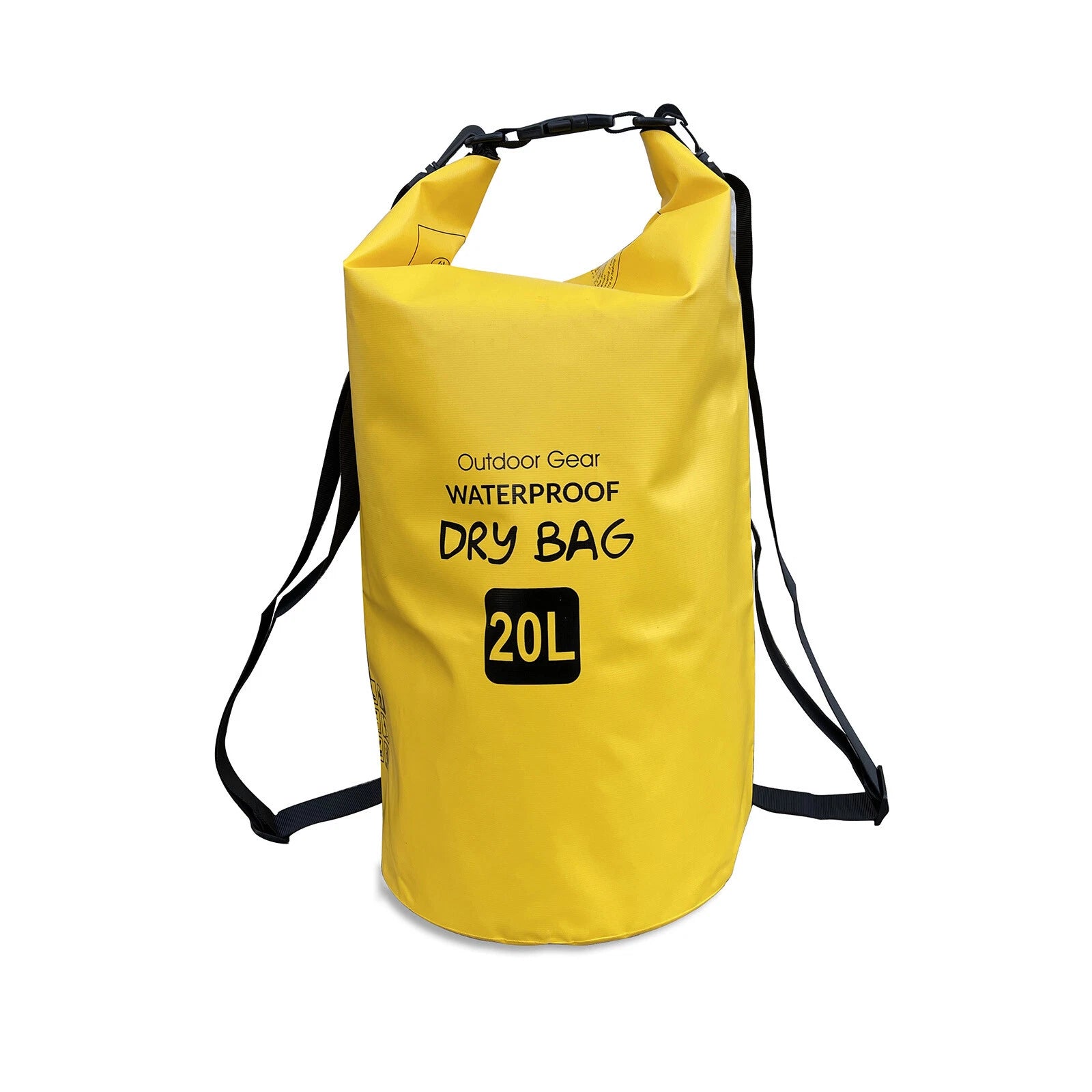 Waterproof Dry Bag Backpack Roll Top Closure Rafting Boating Free