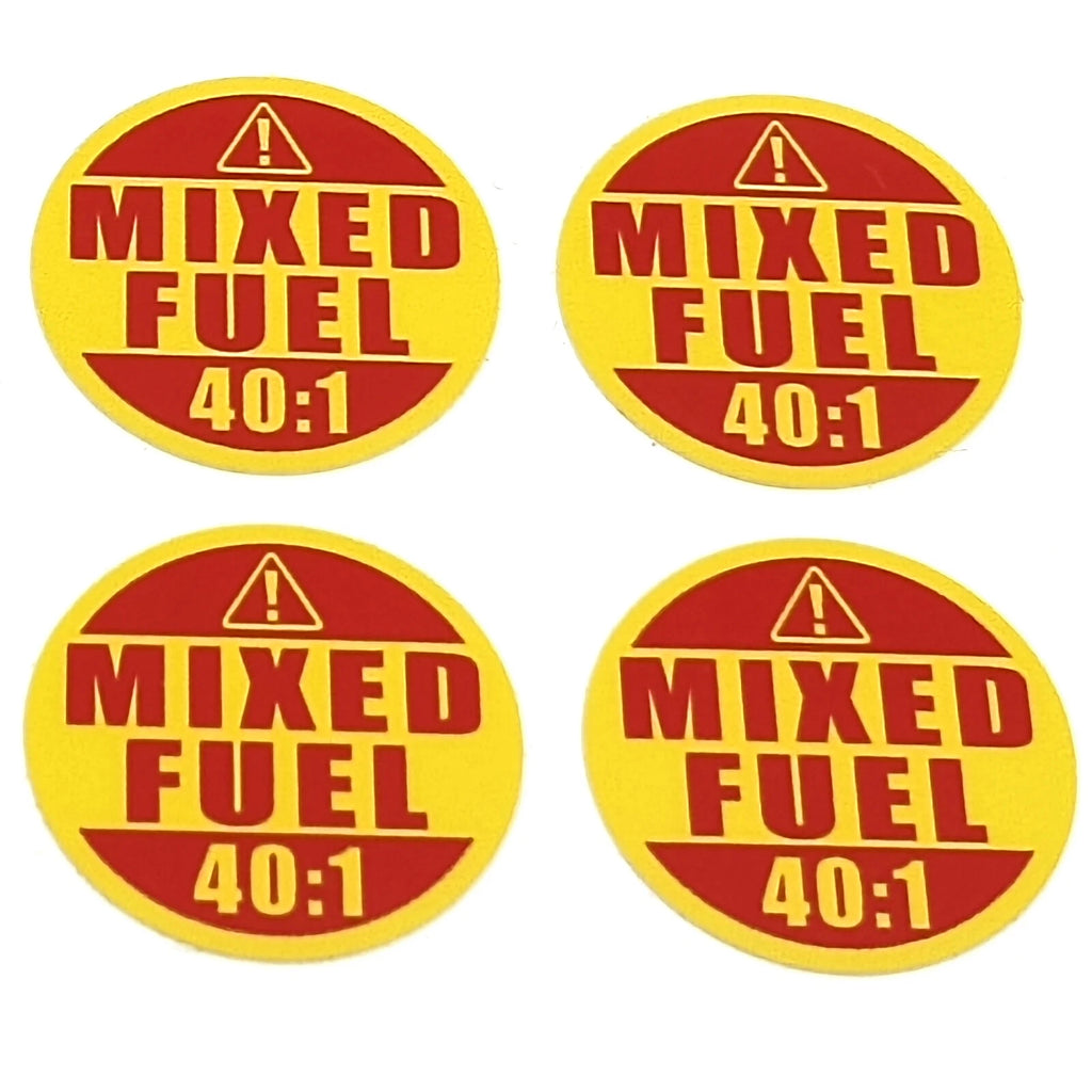 Mixed Fuel 40:1 Sticker – Extreme Stick Labels