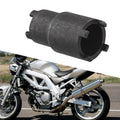 Direct Replacement Motorcycle Clutch Nut Removal Tool Gray Black