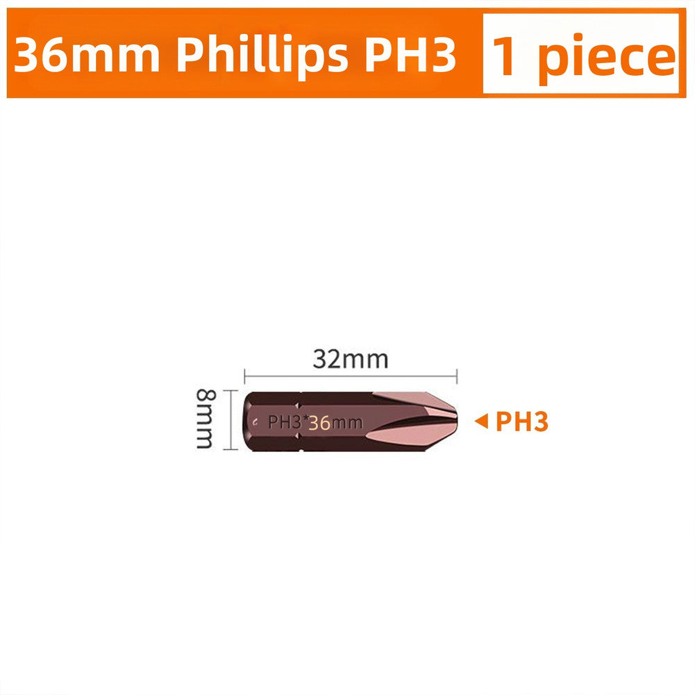 Magnetic Bits Standard 8mm Hex Shank