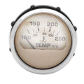 Faria Boat Water Temperature Gauge GP4052A | Euro SS Beige by Faria
