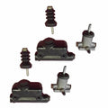 2pk Kit Brake Master & Slave Cylinder Fits Case 584d 584e 585d 585e