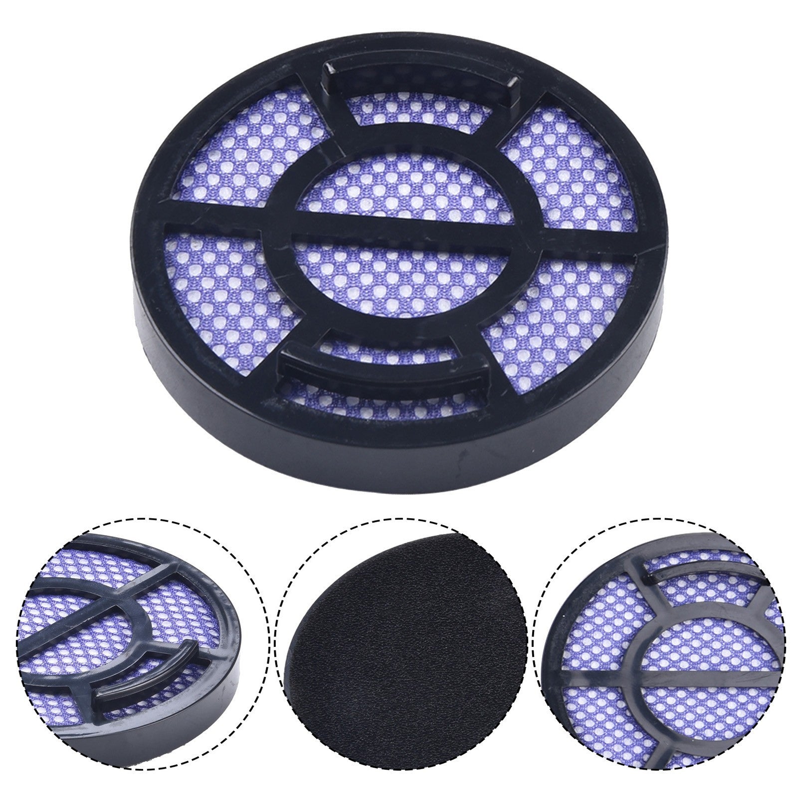Easy Disassemble Replace Filters Vacuum Parts