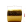 Aluminum Foil Tape Gold Color Heat Resistant For Exhaust Pipe And