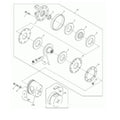 W43072 Clutch Fv34 Drive Plate For Bondoli & Pavesi Tractors Size 5 6