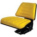 Yellow Trapezoid Back Flip-up Seat Fits John Deere Models Seq90-0043