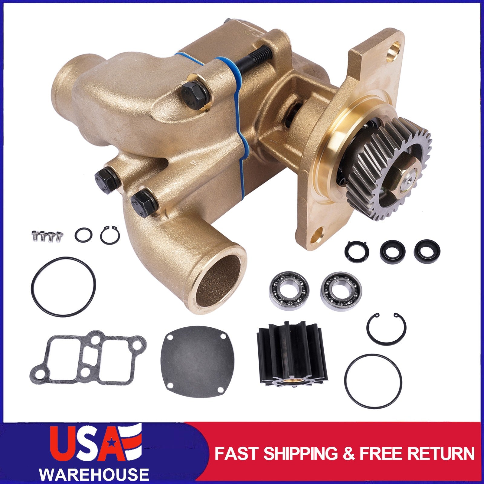 Raw Water Pump Yanmar 6LP Series Repair Kit by Yanmar