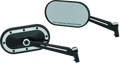 Kuryakyn Heavy Industry Mirrors Satin Black & Chrome For