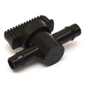 Boat Shut Off Valve Black Plastic 1/2 Inch