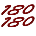Decal Set Rinker VS924901-02RD by Rinker