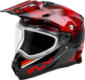 Fly Racing Trekker Cw Conceal Helmet X-small Snow Helmets Red/black