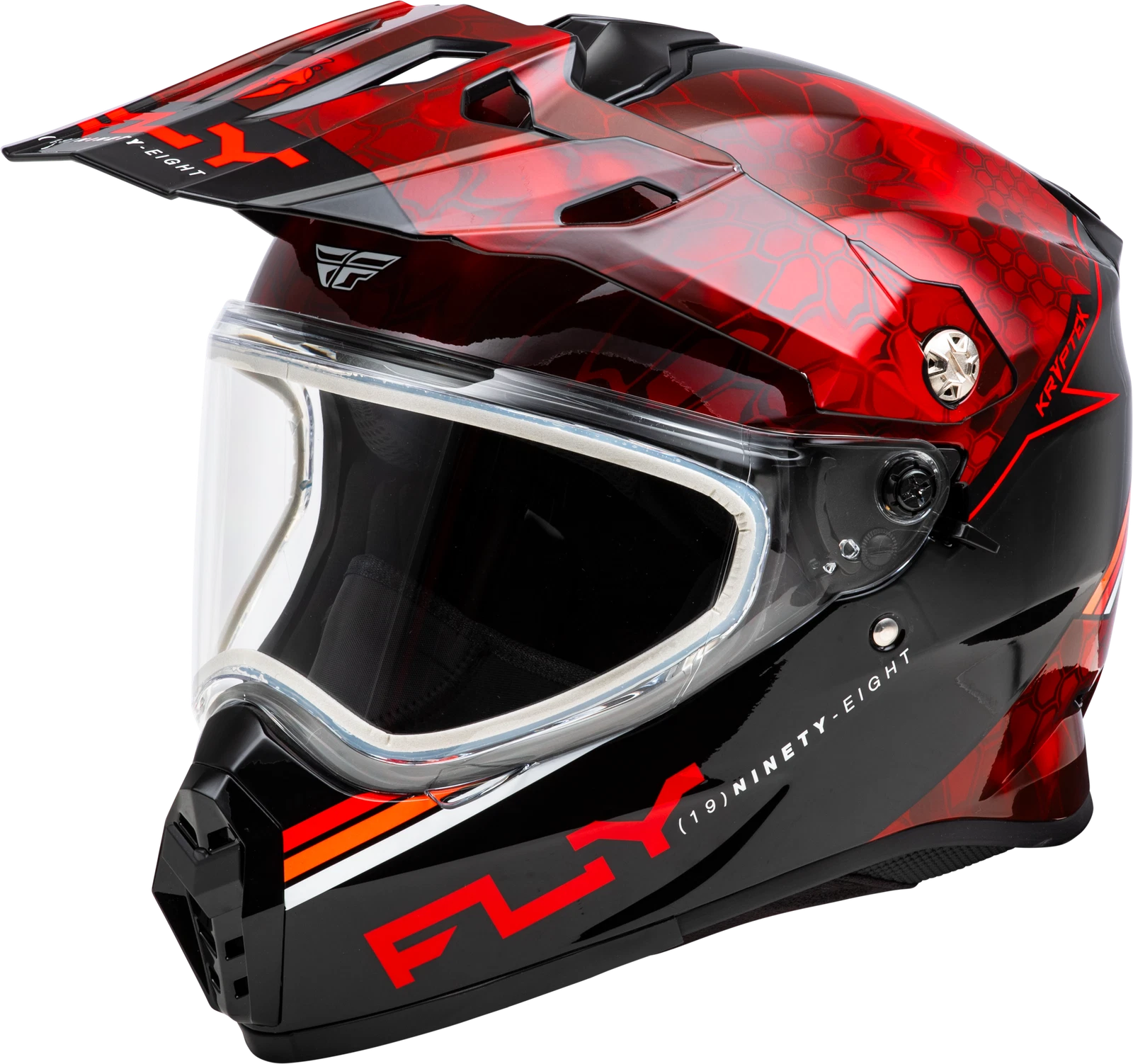 Fly Racing Trekker Cw Conceal Helmet X-small Snow Helmets Red/black