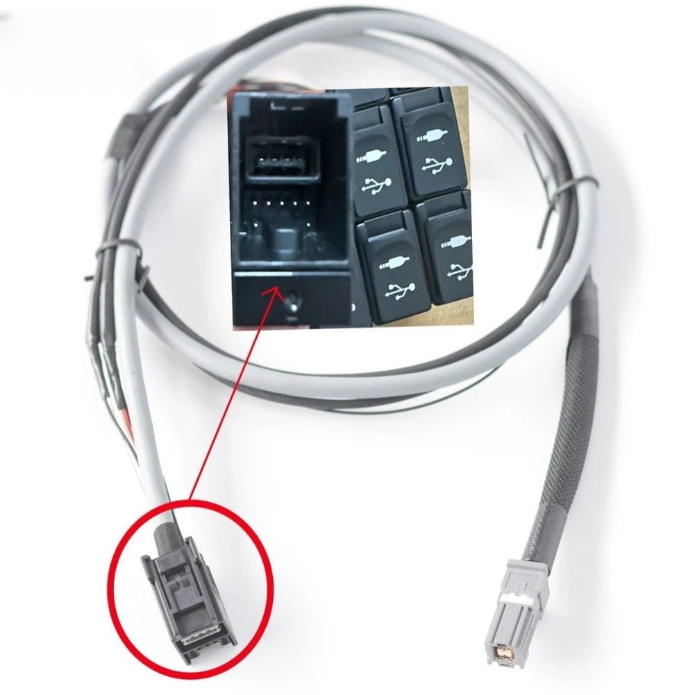 Auxiliary Input Cord Usb Aux Cable For Car Music Playing