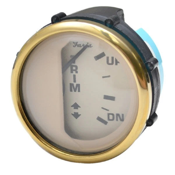 Faria Boat Trim Gauge Gp9970a | Euro Gold Mercury Volvo Yamaha 2 Inch