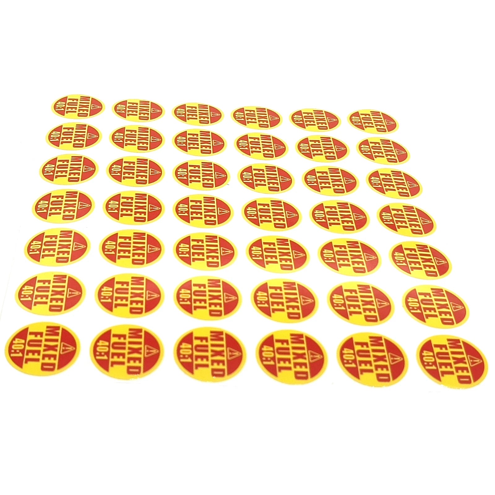 Mixed Fuel 40:1 Sticker – Extreme Stick Labels