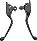 Harddrive Black Brake & Clutch Lever Set For Harley Davidson Flhr &