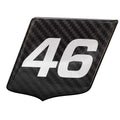 MasterCraft Boat Raised Decal Sticker X46 Black Carbon Fiber by MasterCraft