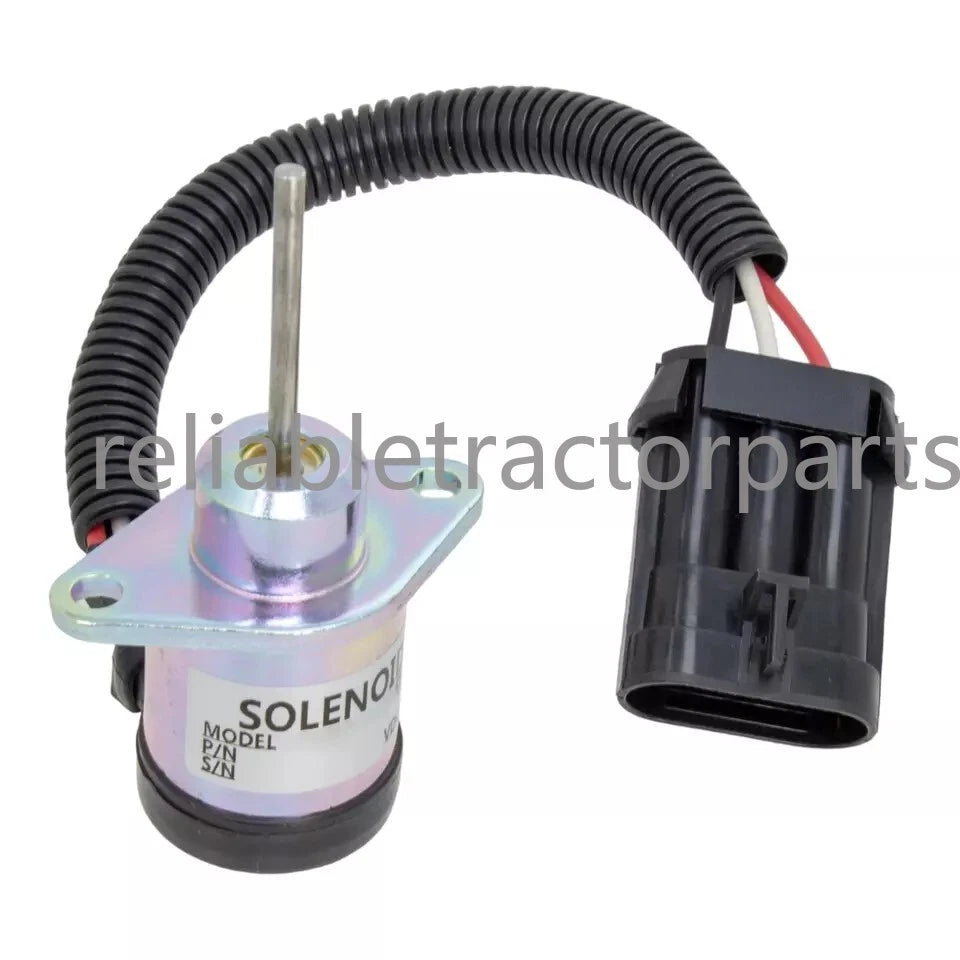 For Woodward Syncrostart Kubota 12V Fuel Shutdown Solenoid