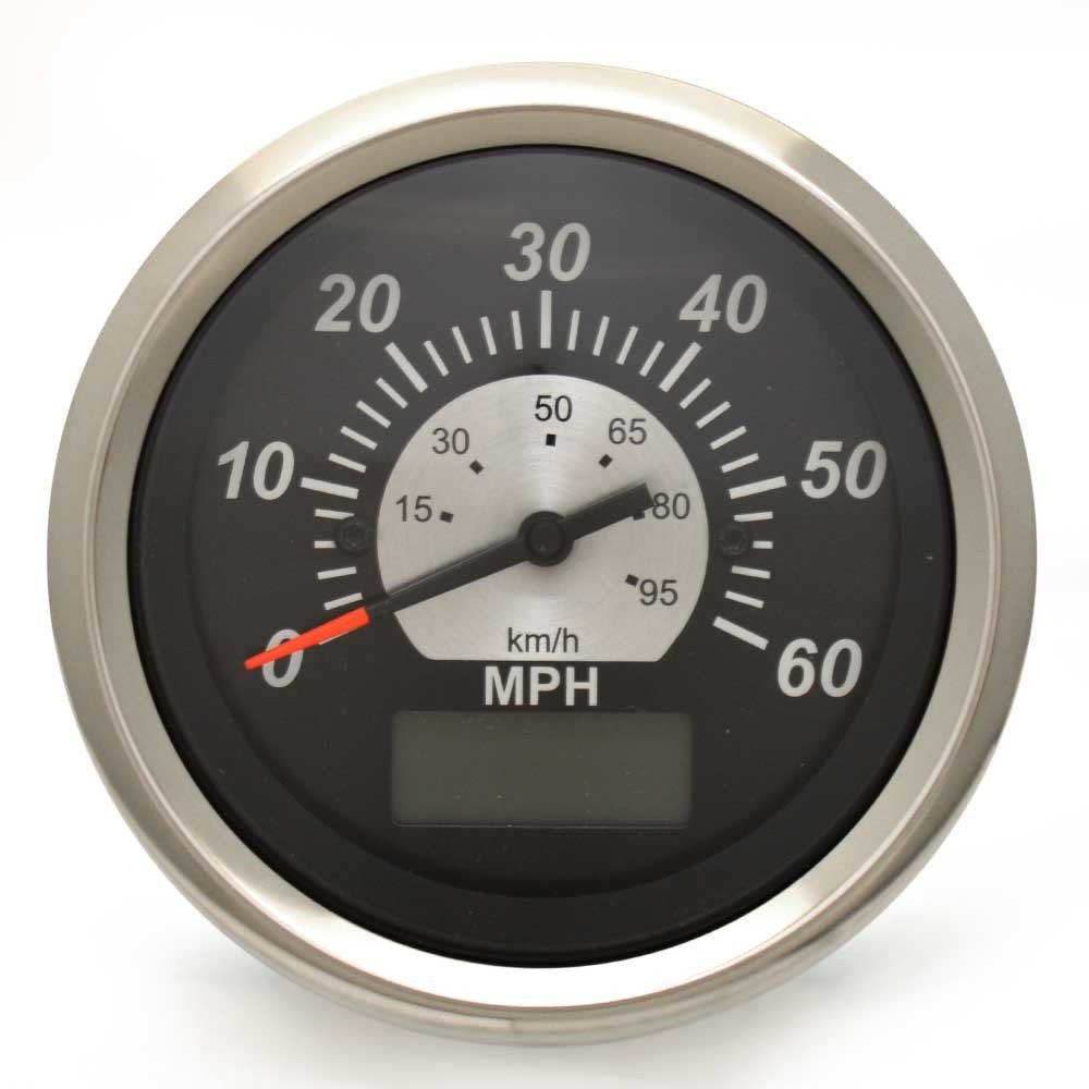 Veethree Boat Speedometer Gauge GPS Black by Veethree