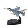 F-16c Falcon Aircraft Model 1:100 Scale Alloy For Military Display