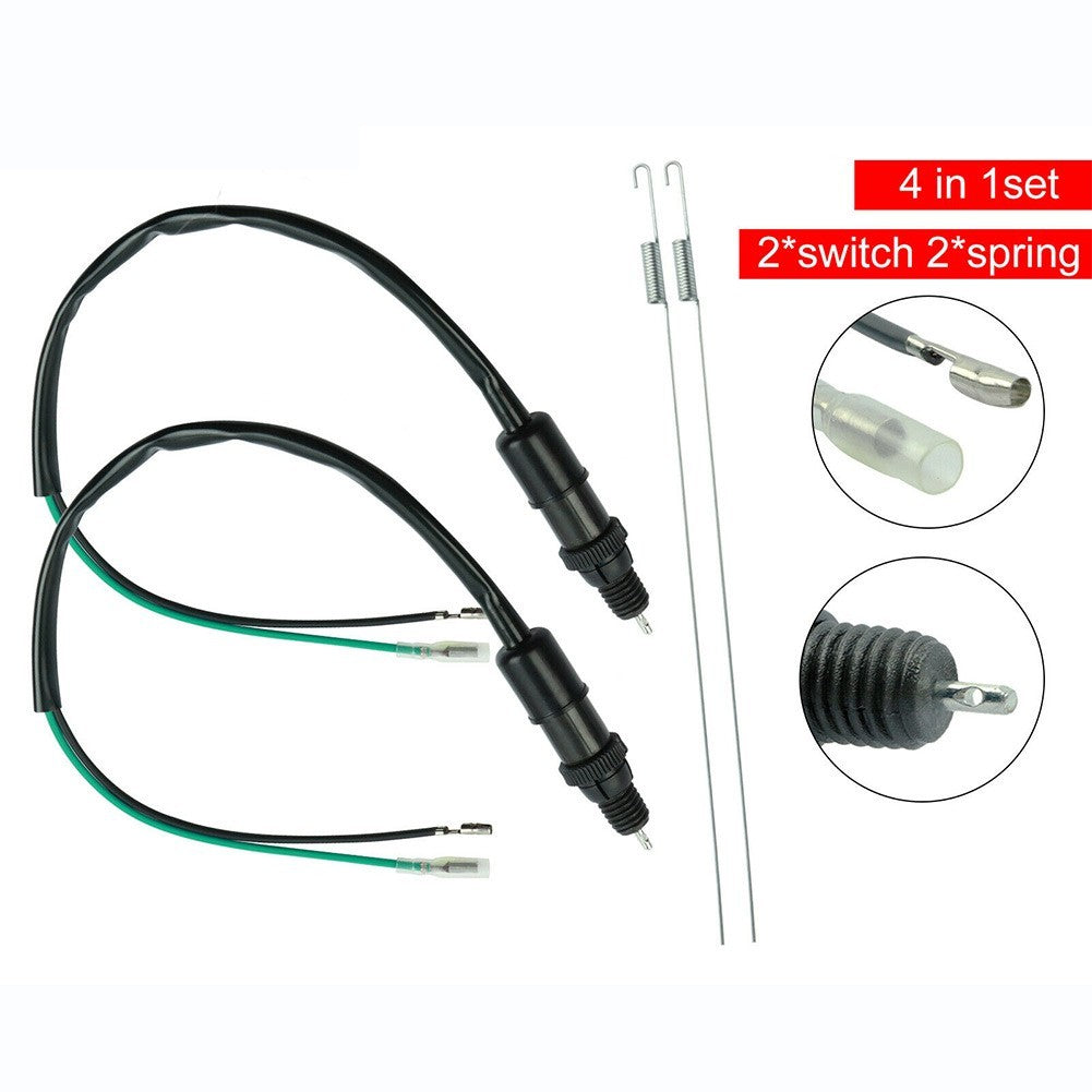 Rear Brake Light Switch Cable Wire Spring Kit For Dirt Bike