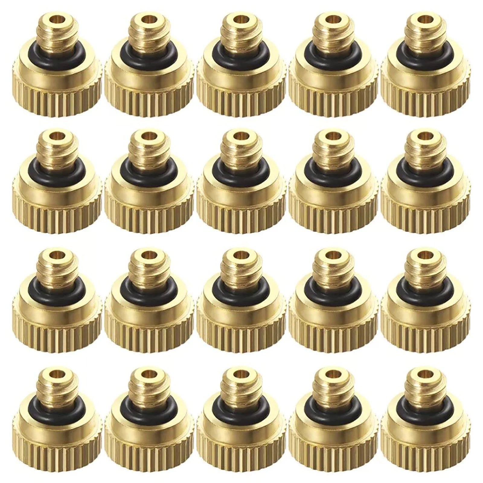 Duarble Brass High Pressure Outdoor Atomizing Misting Sprinkle Nozzle