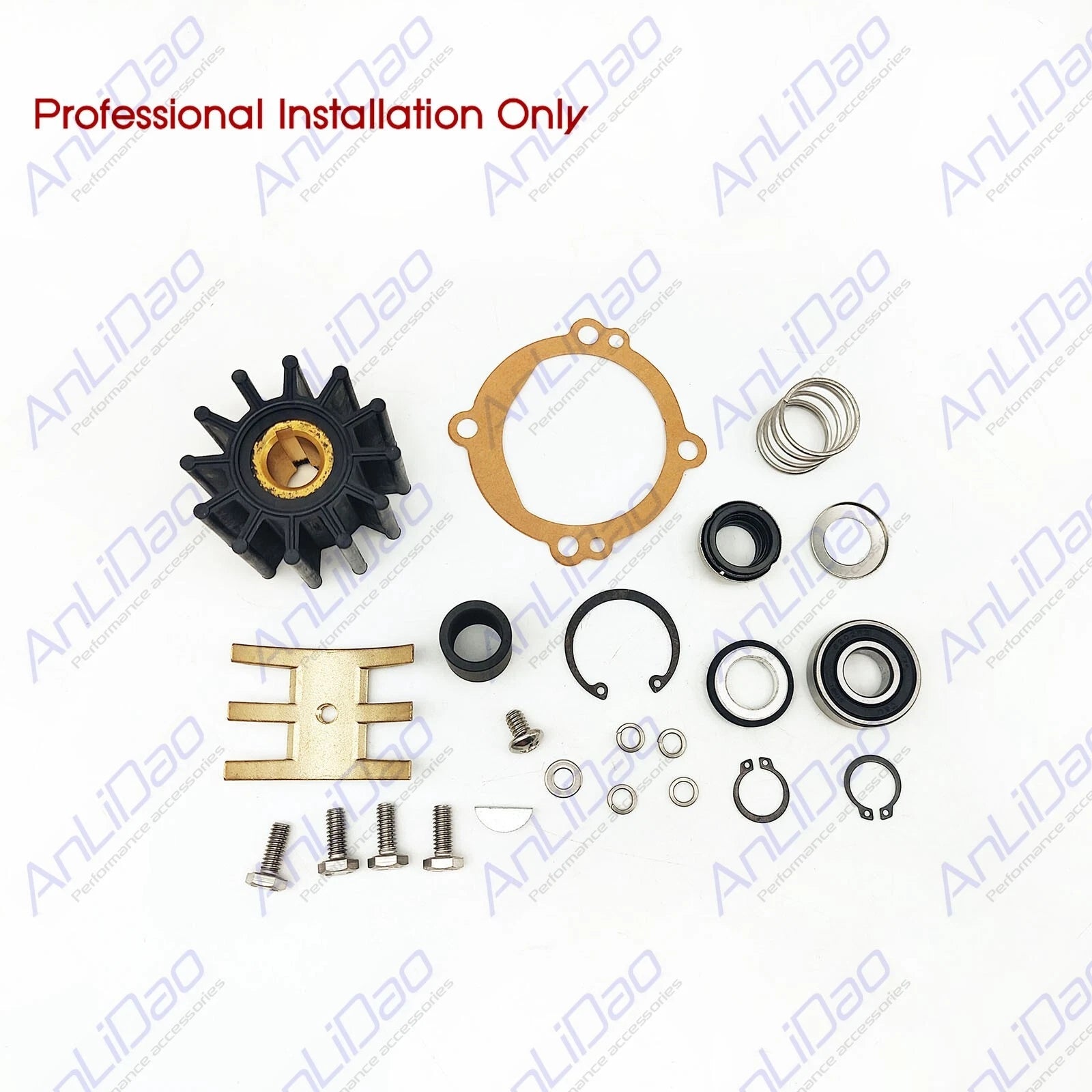 Fit Sherwood Crusader Major Repair Kit 11068 Impeller 10615k Pump E35