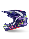 Alpinestars Sm7 Deed Helmet Off-road X-large Purple Pink Glossy