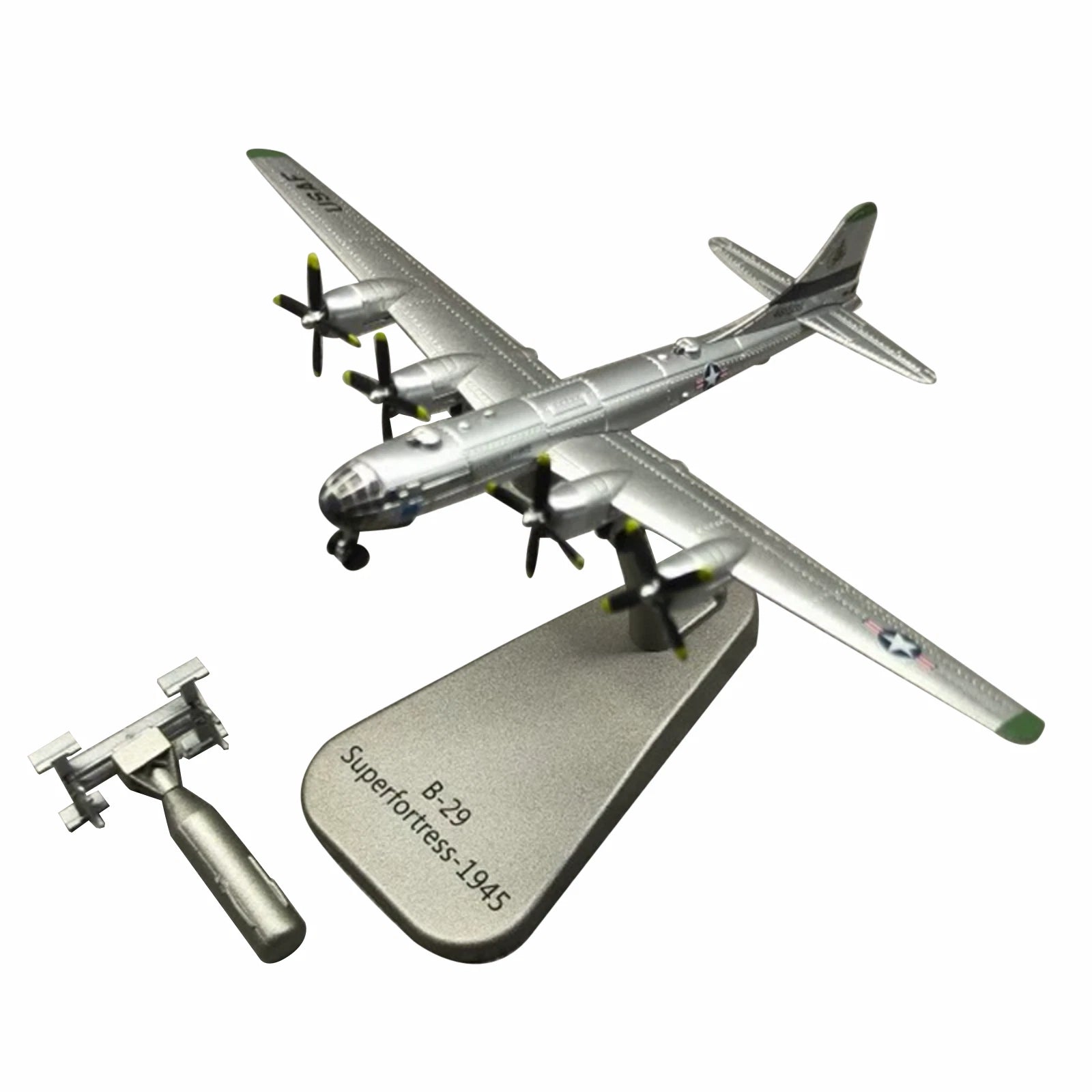 1/300 Scale Us B29 Superfortress Air Fortress Bomber Alloy Aircraft