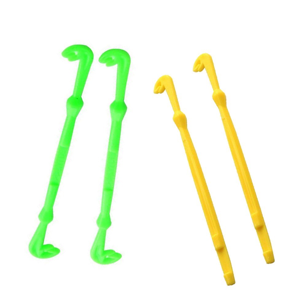 Green Plastic Hook Yellow Fishing Disgorger
