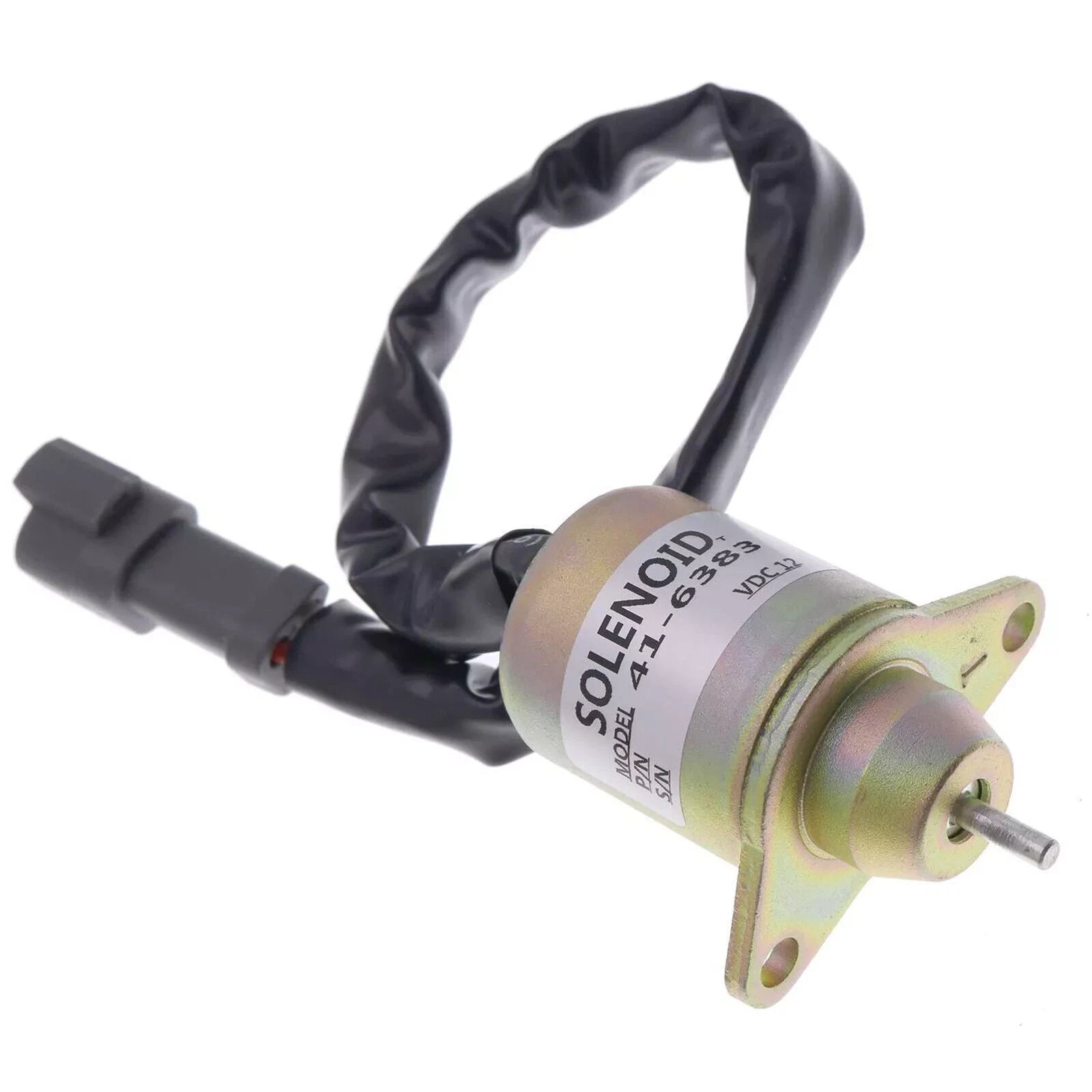 Fuel Stop Solenoid 41-6383 For Thermo King Yanmar | Hook & Hull Co