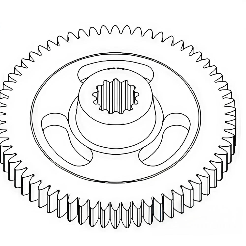 Impeller Gear 54 Tooth Fits John Deere 930 920 925 915 910 936 935