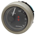Faria Boat Trim Gauge Gp7257a | Mercury Yamaha Bayliner 2 Inch Black