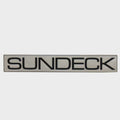 Raised Emblem Decal Sea Ray 2151240 Sundeck 270 290 by Sea Ray