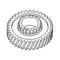 2nd & 6th Gear Fits 1550 1750 1850 2040s 2130 2140 2155 2250 2355