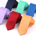 Matte Polyester Tie Candy Color