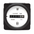 Faria Boat Hour Meter Gauge 2 Inch Black White by Faria Beede